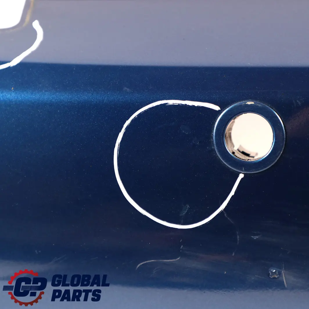Mini Cooper One R52 Cabrio Complete Rear Bumper PDC Holes Panel Lightning Blue - SKU 0309183-LB1 - Part number 0309183