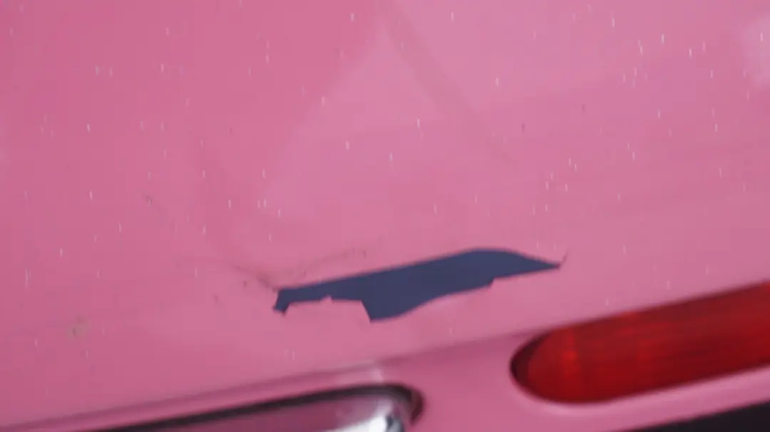 Mini R52 Cabrio Paraurti Posteriore Delle Glittering Donne Fucsia - SKU 0309183-PNK - Numero di parte 0309183