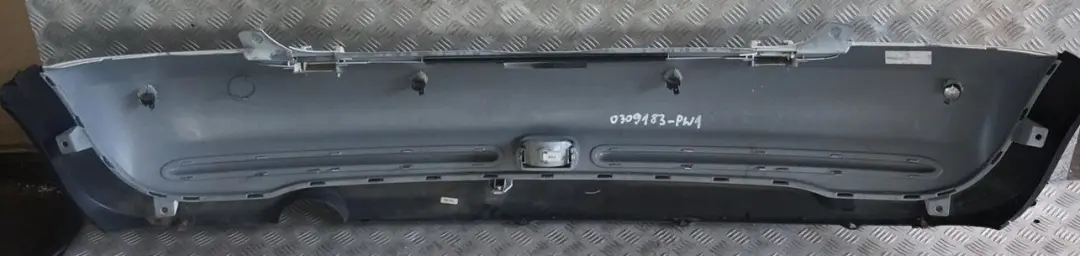 BMW Mini R52 Cabrio 1 Complete Rear Bumper PDC Panel Pepper White - 850 - SKU 0309183-PW1 - Part number 0309183