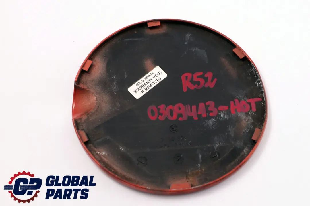 Mini R52 Cabrio Trappe Bouchon Réservoir Orange Métallisé 7118374 - SKU 0309413-HOT - Numéro de pièce 0309413