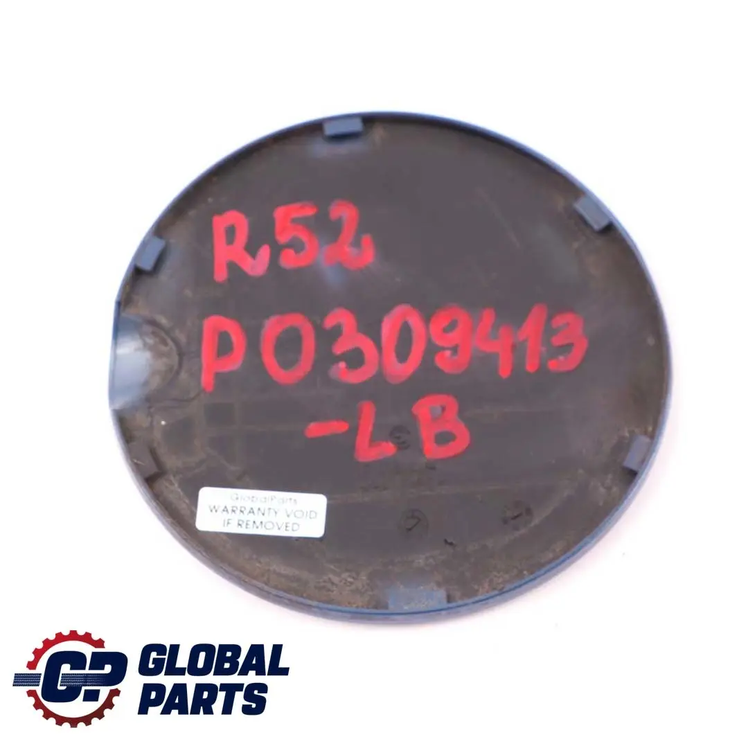Mini Cabrio R52 Filler In Flap Fuel Cap Cover Lightning Blue A63 7118374 - SKU 0309413-LB - Part number 0309413