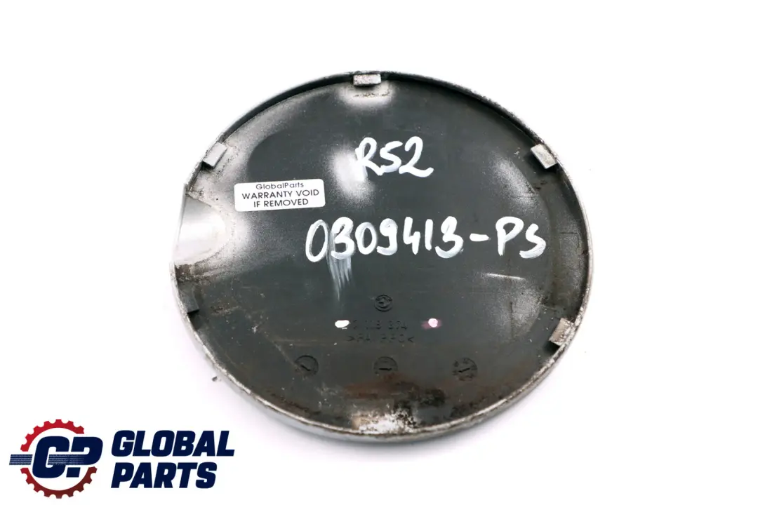 Mini R52 Llenado en Tapa Tapon de Combustible Cubierta de Plata Pura 900 7118374 - SKU 0309413-PS - Número de pieza 0309413