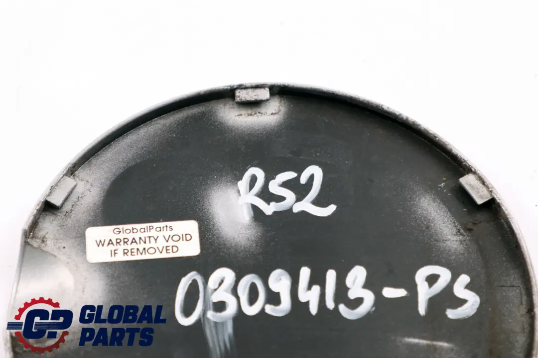 Filler In Flap Fuel Cap Trim Cover Pure Silver - 900 7118374 to Mini Cabrio R52 with Part number 0309413 Mini Cabrio R52 Filler In Flap Fuel Cap Trim Cover Pure Silver - 900 7118374 - SKU 0309413-PS - Part number 0309413