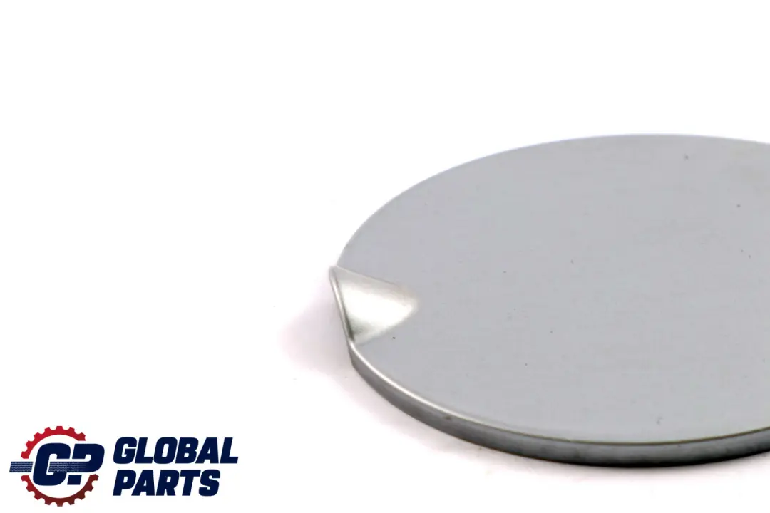 Mini Cabrio R52 Filler In Flap Fuel Cap Trim Cover Pure Silver - 900 7118374 - SKU 0309413-PS - Part number 0309413