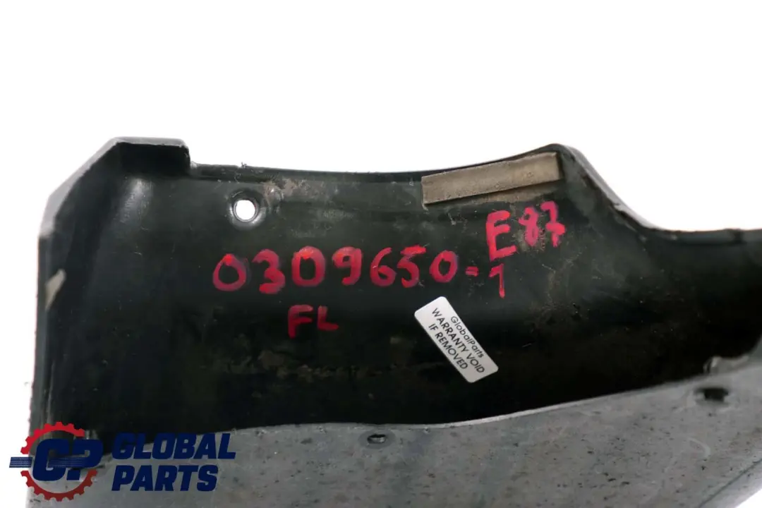 BMW E81 E82 E87 E88 Guardabarros Delantero Izquierdo - SKU 0309650-1 - Número de pieza 0309650