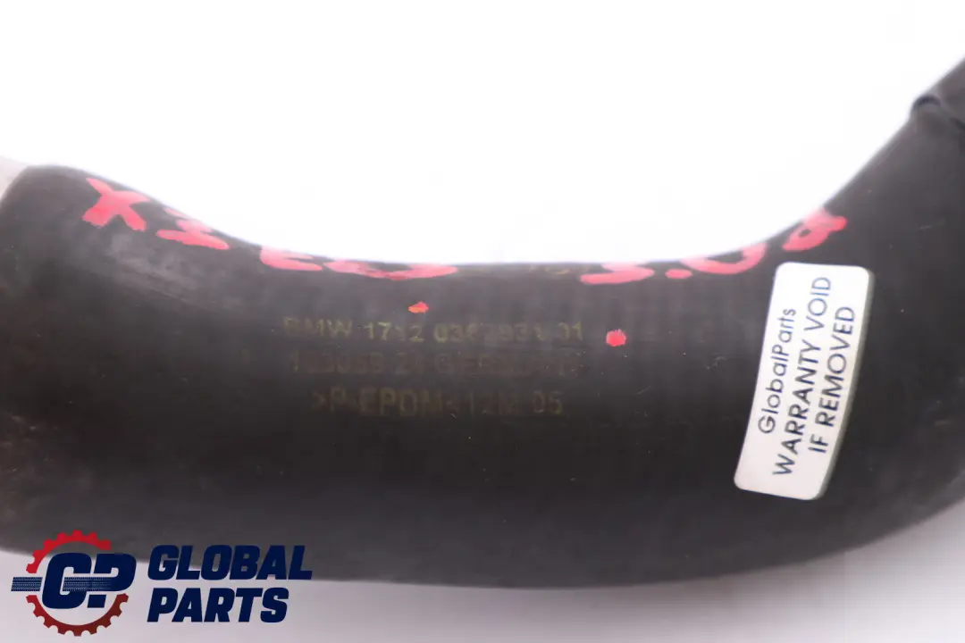 BMW E83 E83N LCI 3.0d M57N2 Tuyau de refroidissement Radiateur 0 - SKU 362931 - Numéro de pièce 0362931