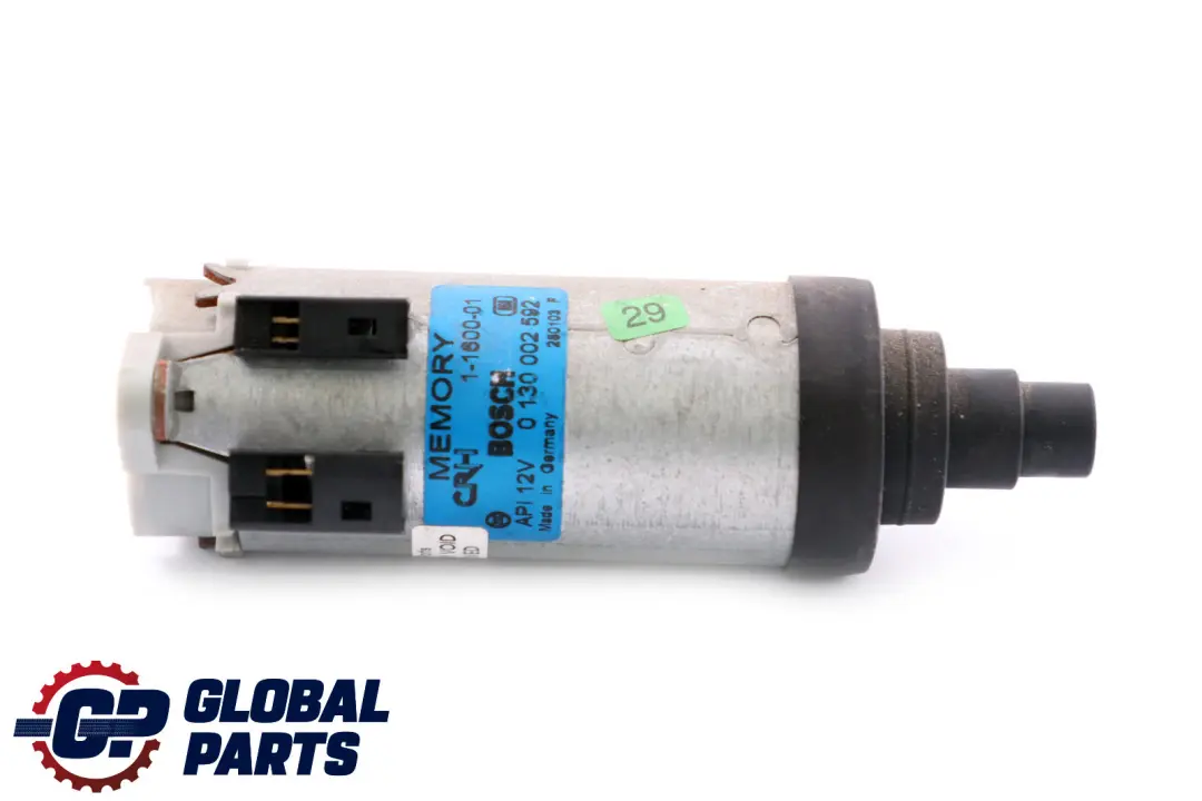 Front Right O/S Seat Adjustment Drive Motor Bosch 0 390 002 592 to BMW 7 Series E65 with Part number 0390002592 BMW 7 Series E65 Front Right O/S Seat Adjustment Drive Motor Bosch 0 390 002 592 - SKU 390002592 - Part number 0390002592