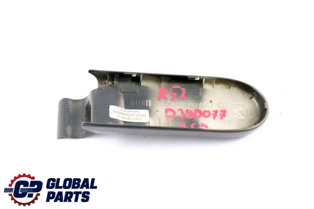 BMW Mini Cooper R52 Cabrio Trunk Lid Cover Hinge Left N/S Astro Black - SKU 0390077-ASB - Part number 0390077