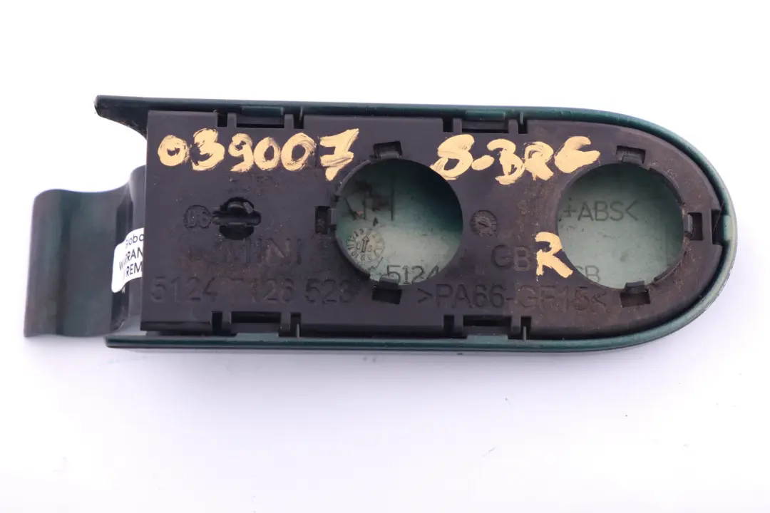 Trunk Lid Cover Hinge Right O/S British Racing Green für BMW Mini Cooper R52 Cabrio mit Teilenummer 0390078 BMW Mini Cooper R52 Cabrio Trunk Lid Cover Hinge Right O/S British Racing Green - SKU 0390078-BRG - Teilenummer 0390078