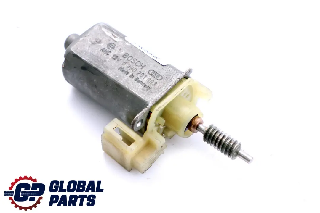 BMW E65 Motor accionamiento para ajuste delantero izquierdo Bosch 0 390 201 993 - SKU 390201993 - Número de pieza 0390201993