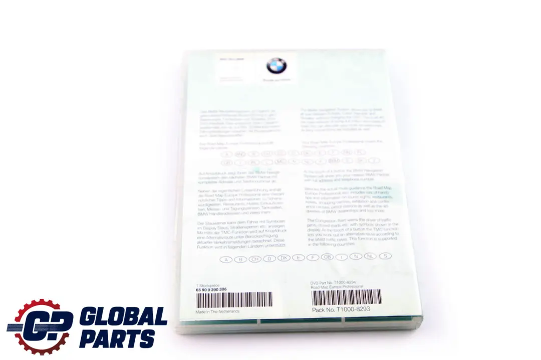 Navigation Road Map 2004-2 Europe Professional Navteq 0 BMW - SKU 390306 - Part number 0390306