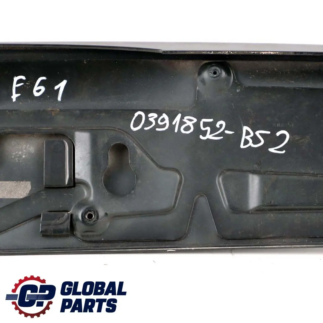 BMW 5 E61 LCI Heckspoiler Spoiler Heckklappe Black Sapphire Metallic - SKU 0391852-BS2 - Teilenummer 0391852