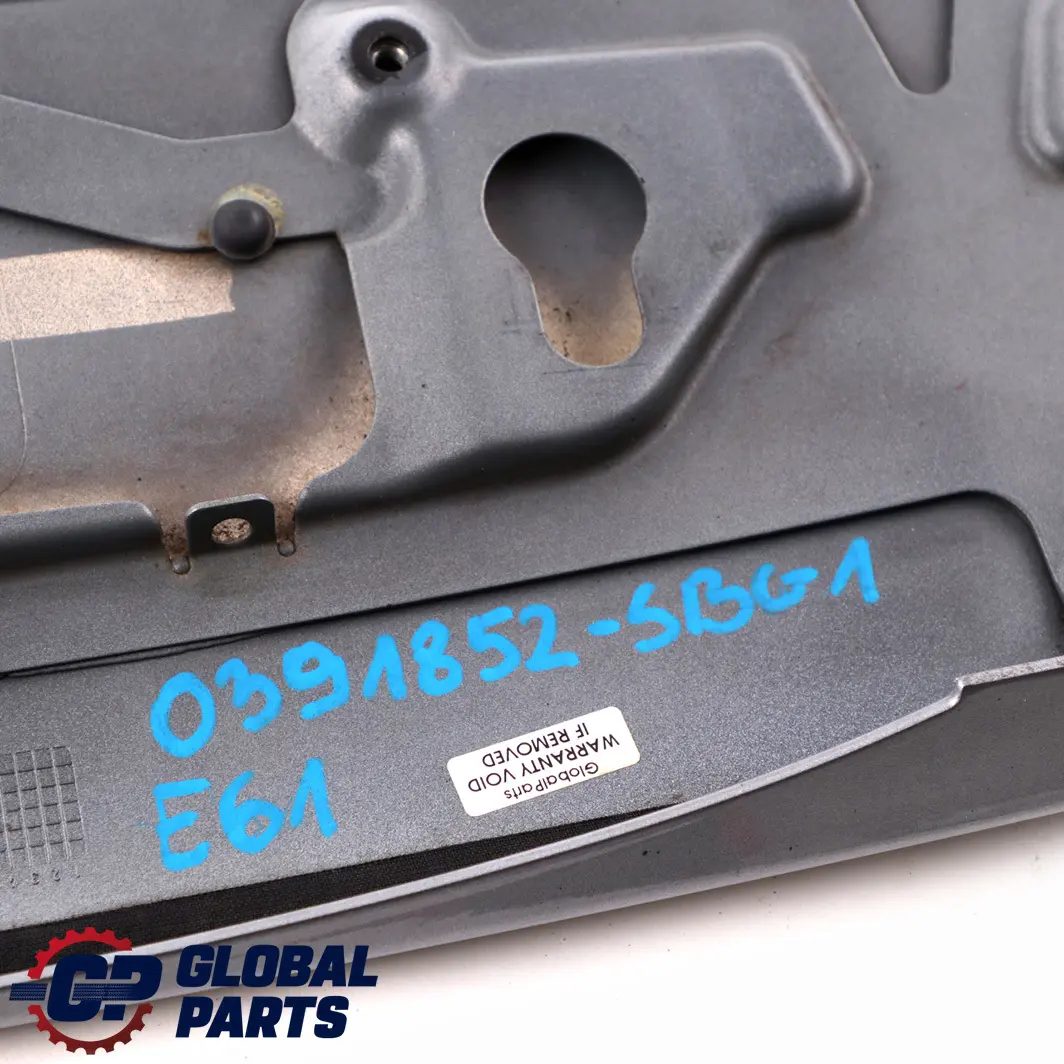 Heckspoiler Spoiler Heckklappe Black Sapphire Metallic für BMW 5 E61 LCI mit Teilenummer 0391852 BMW 5 E61 LCI Heckspoiler Spoiler Heckklappe Black Sapphire Metallic - SKU 0391852-SBG1 - Teilenummer 0391852