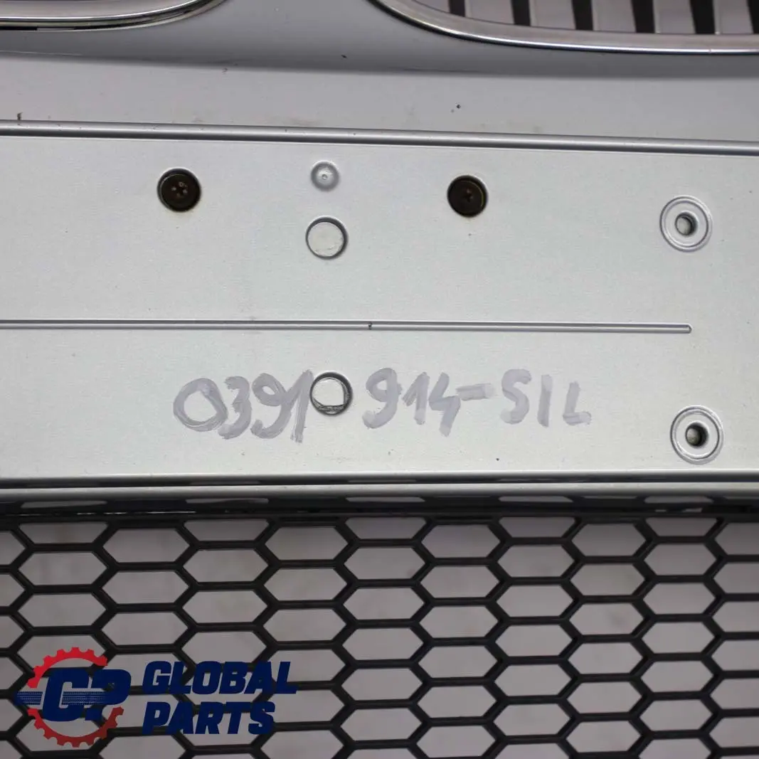 BMW 5 E60 E61 M5 Front Bumper Trim Panel Silverstone 2 Metallic - A29 - SKU 0391914-SIL - Part number 0391914