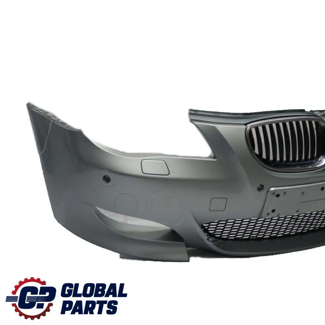 BMW 5 E60 E61 M5 Front Bumper Trim Panel Silverstone 2 Metallic - A29 - SKU 0391914-SIL - Part number 0391914