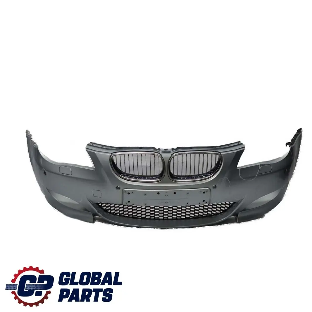 BMW 5 E60 E61 M5 Front Bumper Trim Panel Silverstone 2 Metallic - A29 - SKU 0391914-SIL - Part number 0391914