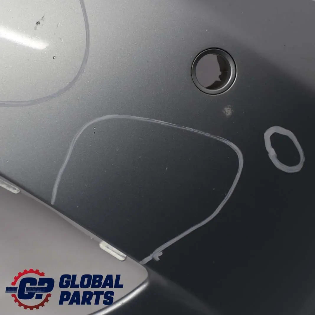 BMW 5 E60 E61 M5 Front Bumper Trim Panel Silverstone 2 Metallic - A29 - SKU 0391914-SIL - Part number 0391914
