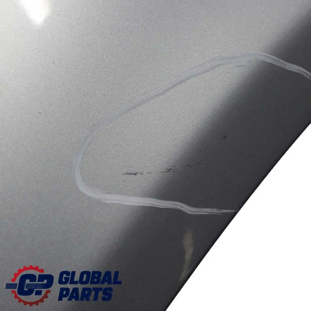 BMW 5 E60 E61 M5 Front Bumper Trim Panel Silverstone 2 Metallic - A29 - SKU 0391914-SIL - Part number 0391914