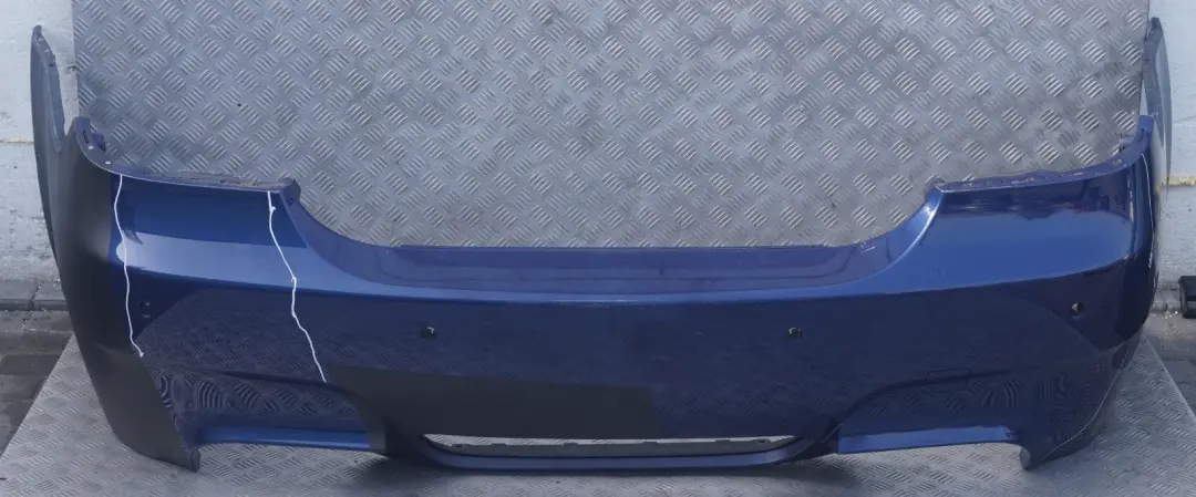 Bumper Panel PDC Interlagos Blau Blue A30 to BMW 5 Series E60 M5 Saloon Rear with Part number 0391958 BMW 5 Series E60 M5 Saloon Rear Bumper Panel PDC Interlagos Blau Blue A30 - SKU 0391958-INT - Part number 0391958