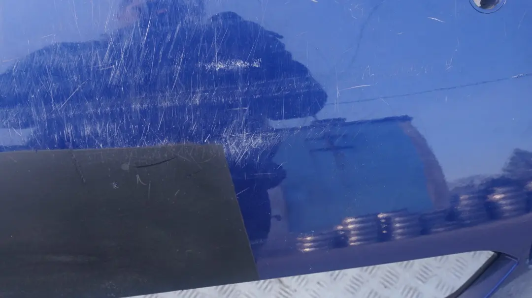 Bumper Panel PDC Interlagos Blau Blue A30 to BMW 5 Series E60 M5 Saloon Rear with Part number 0391958 BMW 5 Series E60 M5 Saloon Rear Bumper Panel PDC Interlagos Blau Blue A30 - SKU 0391958-INT - Part number 0391958