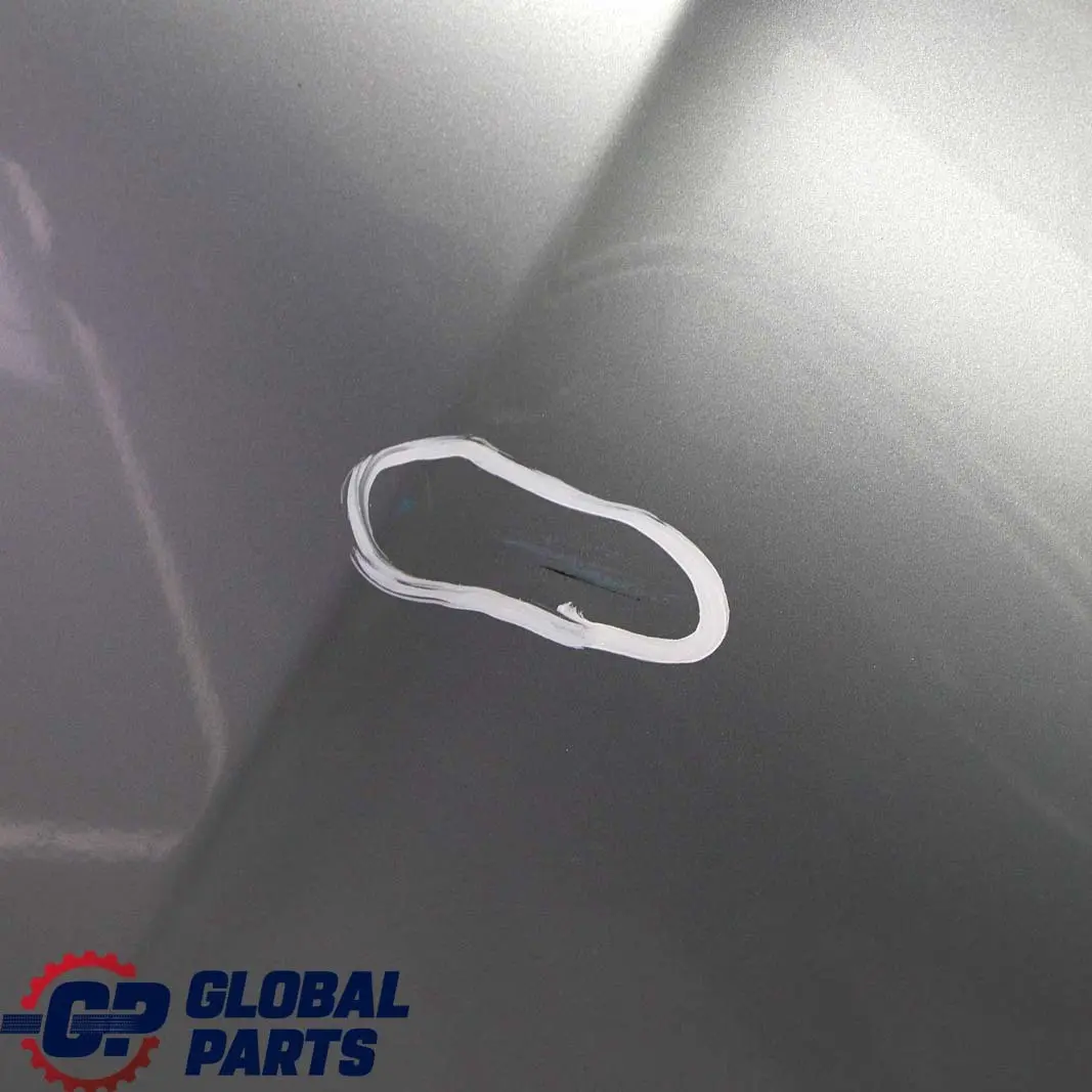 BMW 5 E60 M5 Complete Rear Bumper PDC Silverstone II Metallic - A29 - SKU 0391958-SIL - Part number 0391958