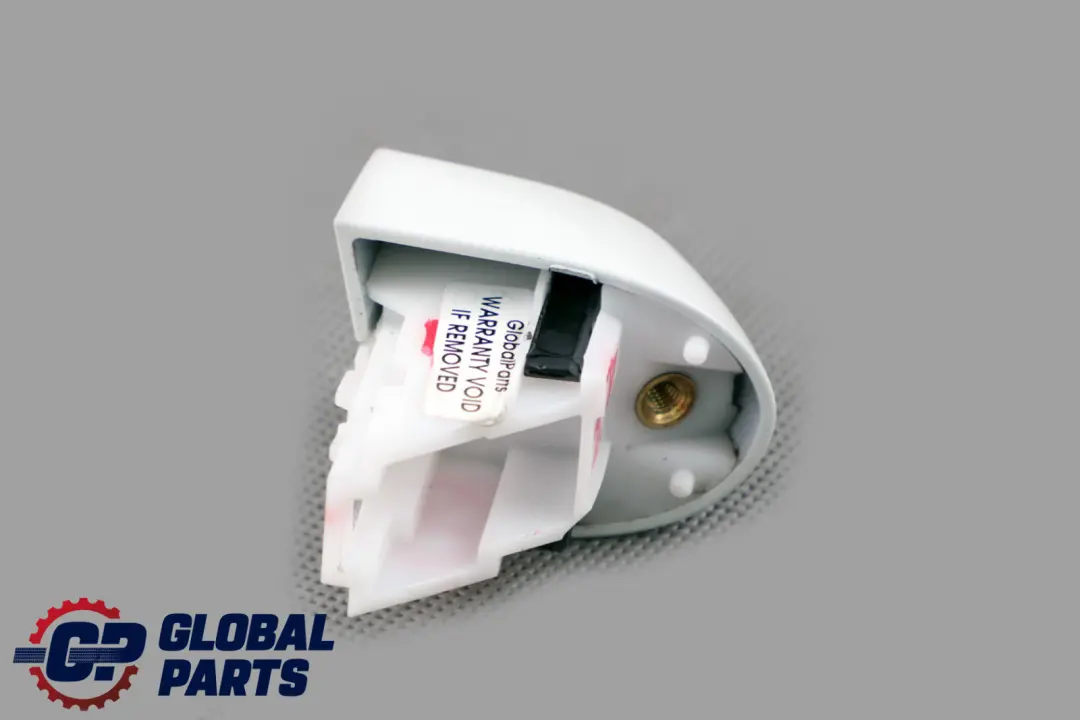 Exterior Handle Rear Left Door N/S Alpinweiss to BMW E90 E91 F20 F21 F30 Cover with Part number 7162431 BMW E90 E91 F20 F21 F30 Cover Exterior Handle Rear Left Door N/S Alpinweiss - SKU 0392541-AW - Part number 7162431