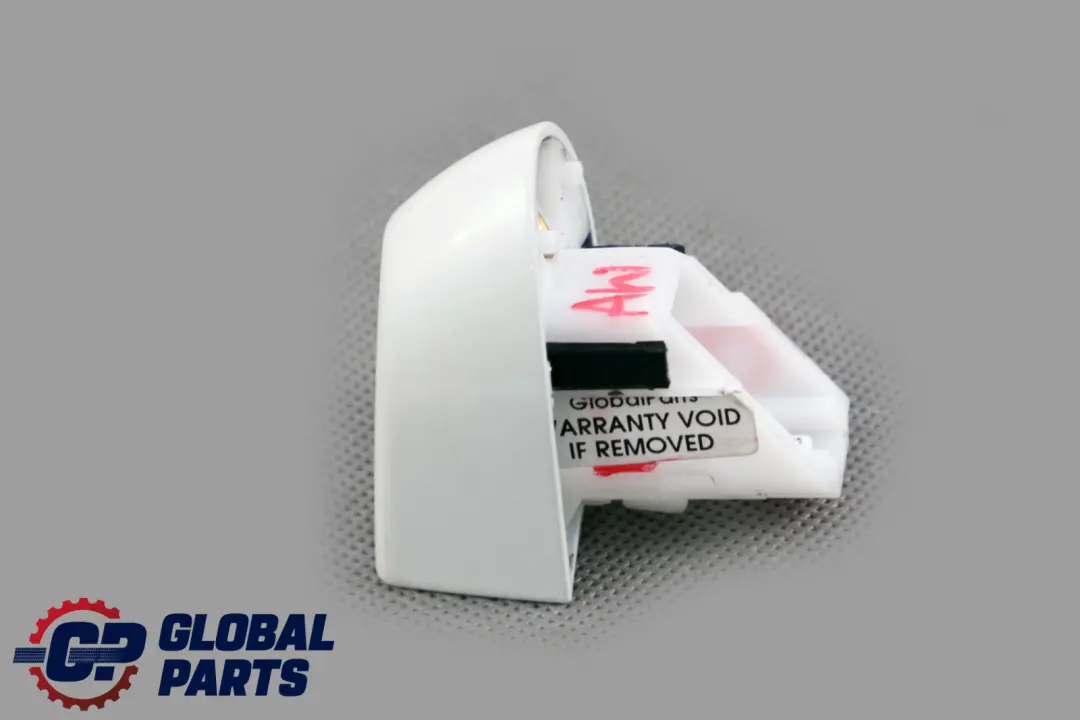 Exterior Handle Rear Left Door N/S Alpinweiss to BMW E90 E91 F20 F21 F30 Cover with Part number 7162431 BMW E90 E91 F20 F21 F30 Cover Exterior Handle Rear Left Door N/S Alpinweiss - SKU 0392541-AW - Part number 7162431