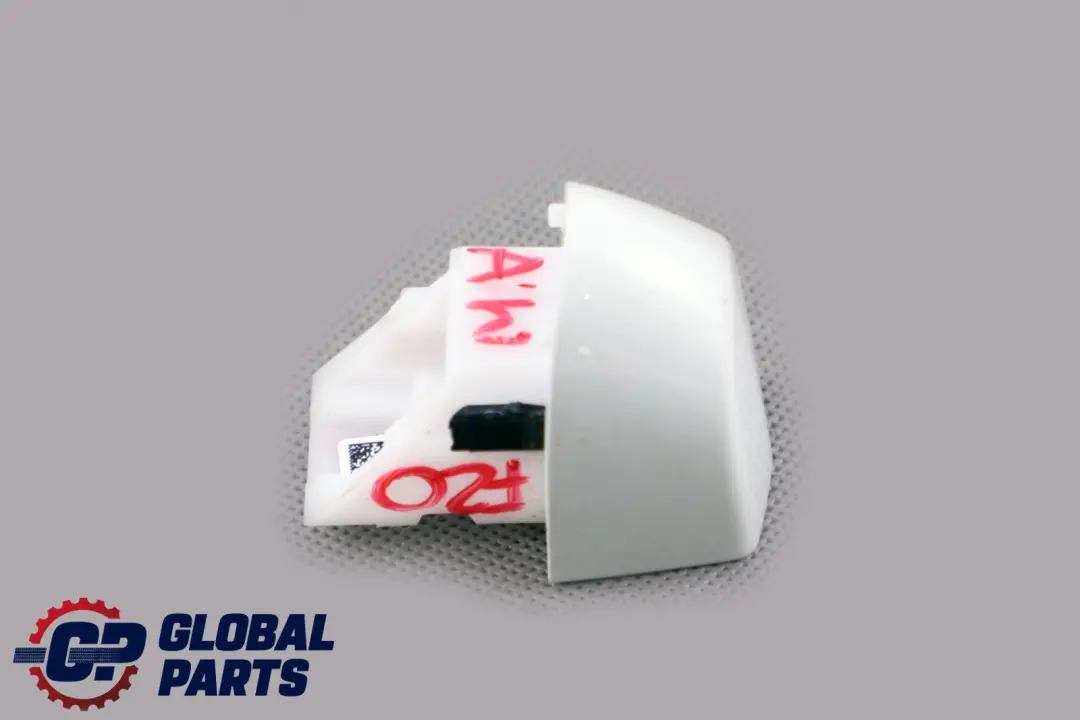 Exterior Handle Rear Left Door N/S Alpinweiss to BMW E90 E91 F20 F21 F30 Cover with Part number 7162431 BMW E90 E91 F20 F21 F30 Cover Exterior Handle Rear Left Door N/S Alpinweiss - SKU 0392541-AW - Part number 7162431