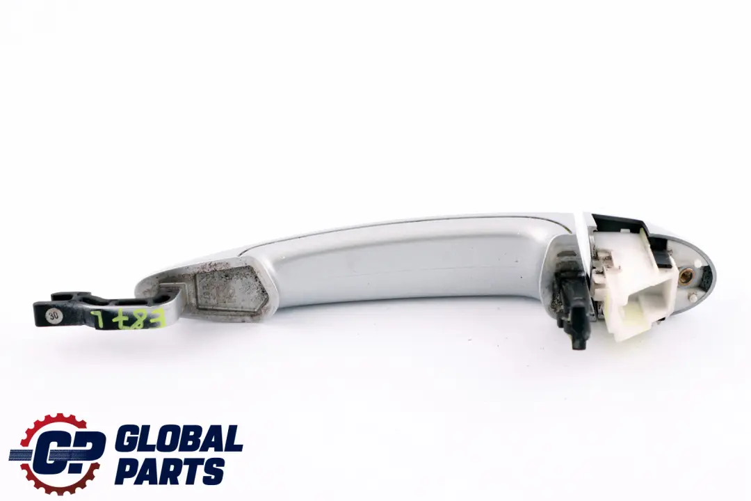 BMW 1 2 E81 E82 E87 Maniglia sinistra anteriore posteriore Titansilber Argento - SKU 0392545-TS2 - Numero di parte 0392545