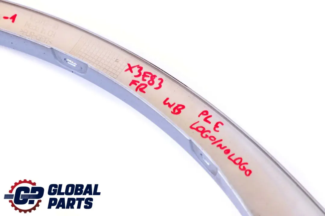 BMW X3 E83 Aero Osłona Błotnik Nadkole Prawy Przód - SKU 0393496-1 - Numer Części 0393496