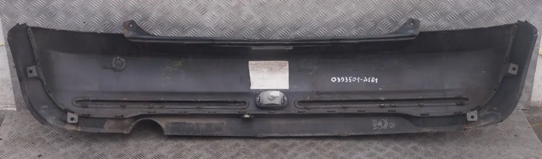 BMW MINI Cooper R50 1 Rear Bumper Trim Panel Astro Black Metallic - A25 - SKU 0393501-ASB1 - Part number 0393501