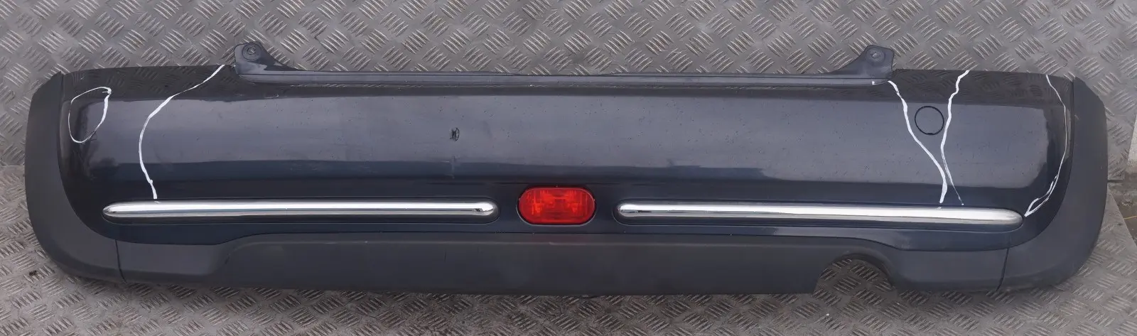BMW MINI Cooper R50 1 Rear Bumper Trim Panel Astro Black Metallic - A25