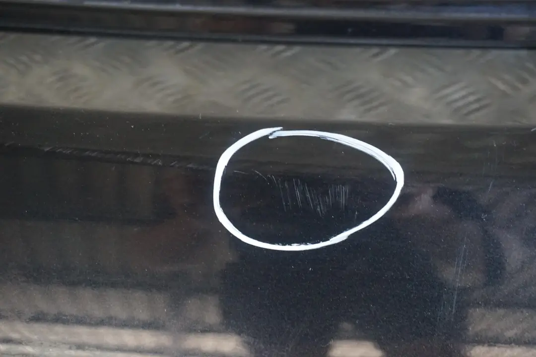 BMW MINI Cooper R50 2 Rear Bumper Trim Panel PDC Astro Black Metallic - A25 - SKU 0393501-ASB2 - Part number 0393501