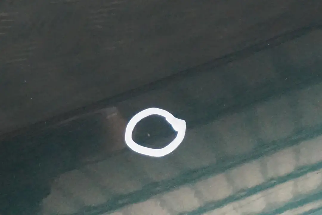 Bumper Trim Panel British Racing Green Metallic - A67 to BMW Mini Cooper R50 Rear with Part number 0393501 BMW Mini Cooper R50 Rear Bumper Trim Panel British Racing Green Metallic - A67 - SKU 0393501-BRG - Part number 0393501