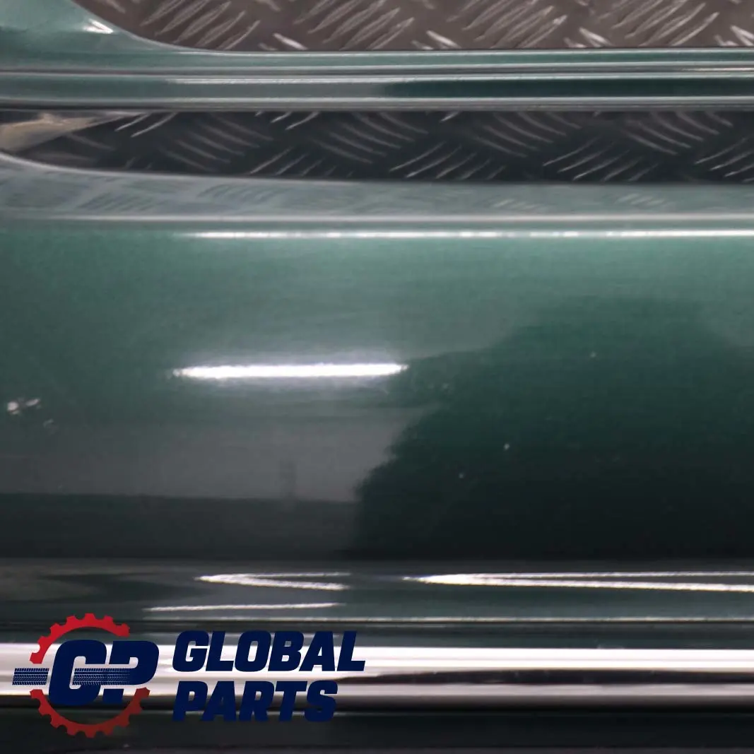 Bumper Trim Panel British Racing Green Metallic to BMW Mini Cooper R50 1 Rear with Part number 0393501 BMW Mini Cooper R50 1 Rear Bumper Trim Panel British Racing Green Metallic - SKU 0393501-BRG1 - Part number 0393501
