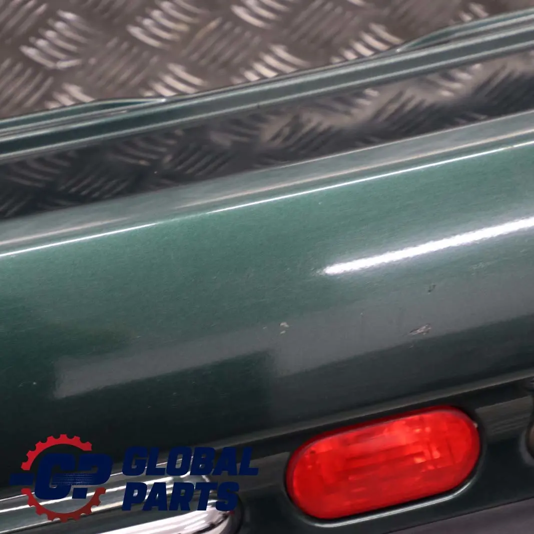 Bumper Trim Panel British Racing Green Metallic to BMW Mini Cooper R50 1 Rear with Part number 0393501 BMW Mini Cooper R50 1 Rear Bumper Trim Panel British Racing Green Metallic - SKU 0393501-BRG1 - Part number 0393501