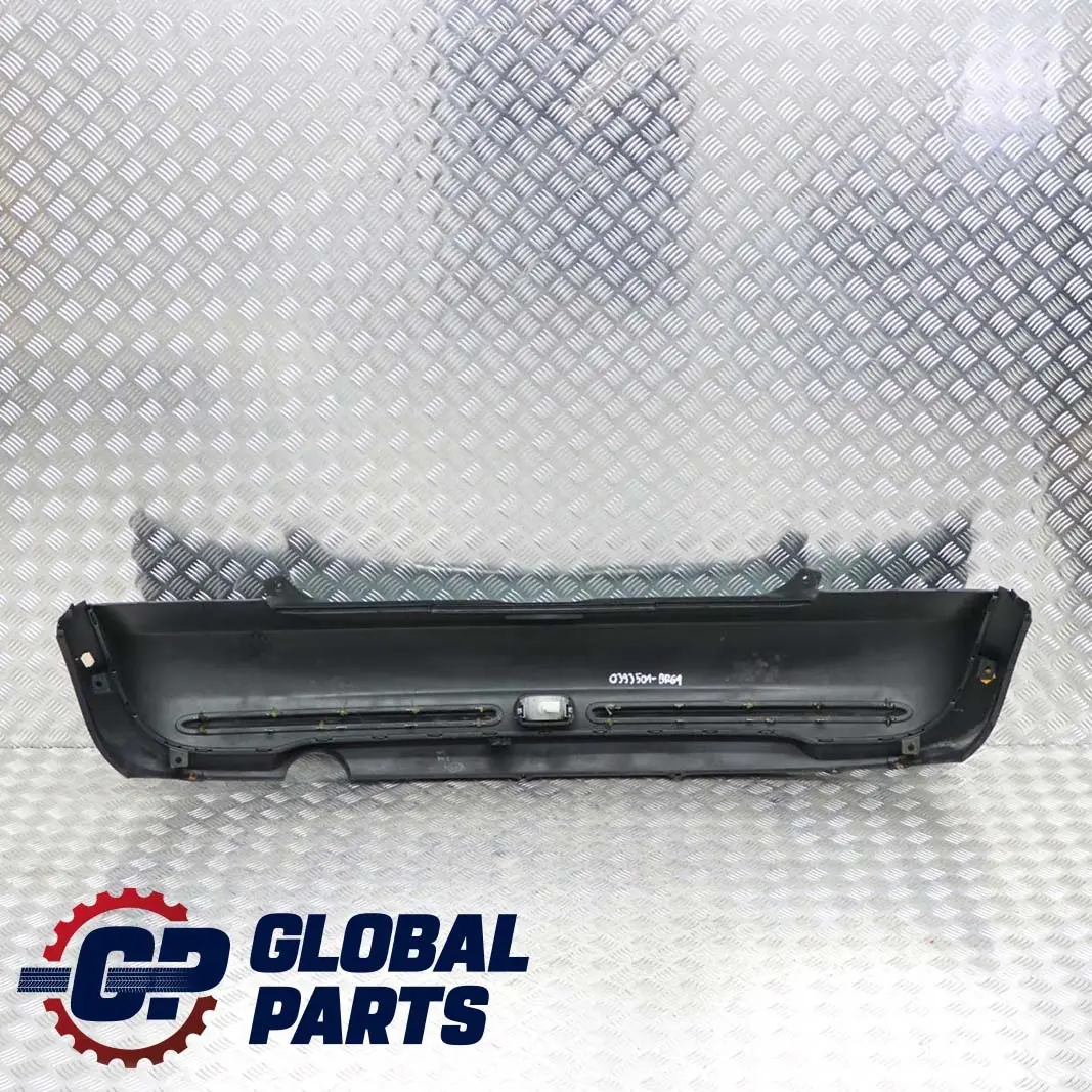 Bumper Trim Panel British Racing Green Metallic to BMW Mini Cooper R50 1 Rear with Part number 0393501 BMW Mini Cooper R50 1 Rear Bumper Trim Panel British Racing Green Metallic - SKU 0393501-BRG1 - Part number 0393501