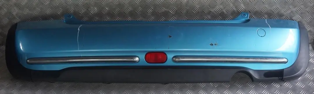 BMW Mini Cooper R50 Stossfänger Hinten Electric Blue Blau Metallic - 870 - SKU 0393501-ELB - Teilenummer 0393501