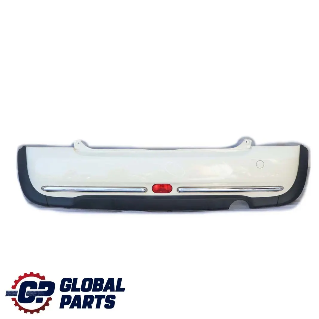 Bumper Trim Panel Pepper White - 850 to Mini Cooper One R50 Rear with Part number 0393501 Mini Cooper One R50 Rear Bumper Trim Panel Pepper White - 850 - SKU 0393501-PW1 - Part number 0393501
