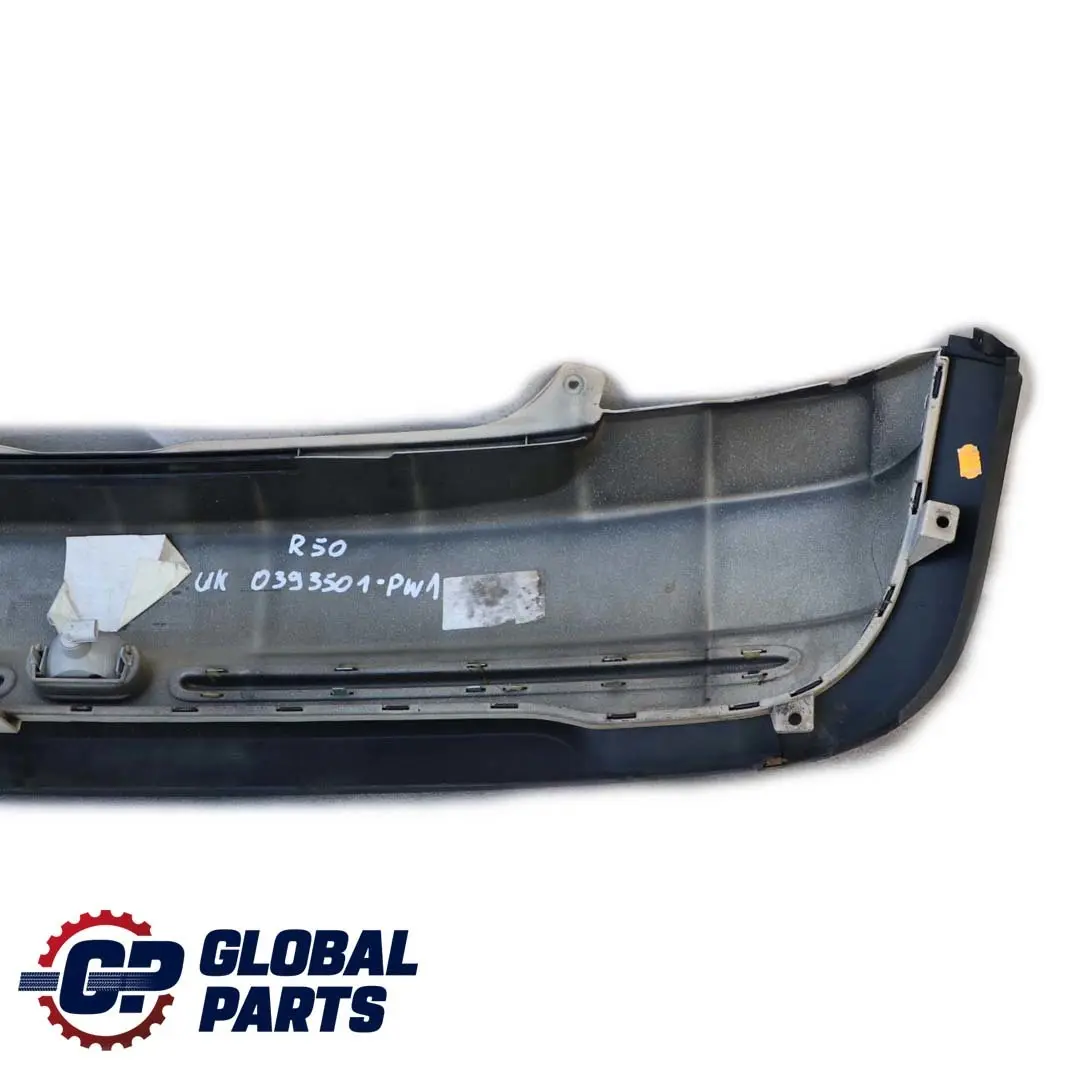 Bumper Trim Panel Pepper White - 850 to Mini Cooper One R50 Rear with Part number 0393501 Mini Cooper One R50 Rear Bumper Trim Panel Pepper White - 850 - SKU 0393501-PW1 - Part number 0393501