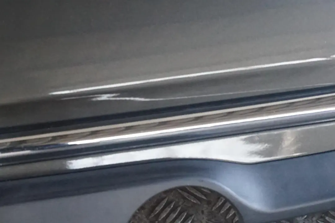 BMW Mini Cooper R50 Rear Bumper Trim Panel Royal Grey Metallic - A48 - SKU 0393501-ROG1 - Part number 0393501