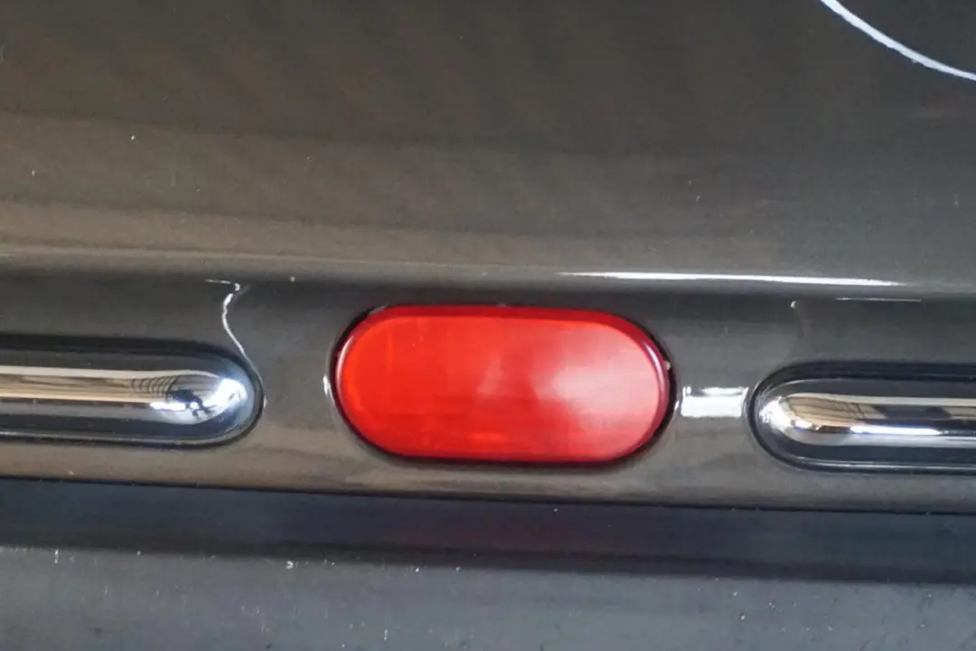 BMW Mini Cooper R50 Rear Bumper Trim Panel Royal Grey Metallic - A48 - SKU 0393501-ROG1 - Part number 0393501