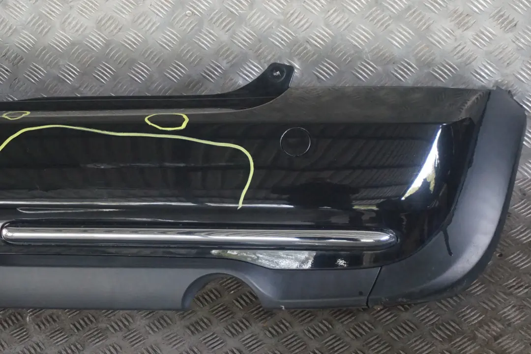 BMW MINI Cooper R50 1 Rear Bumper Panel Schwarz 2 Black - 668 - SKU 0393501-SCH1 - Part number 0393501