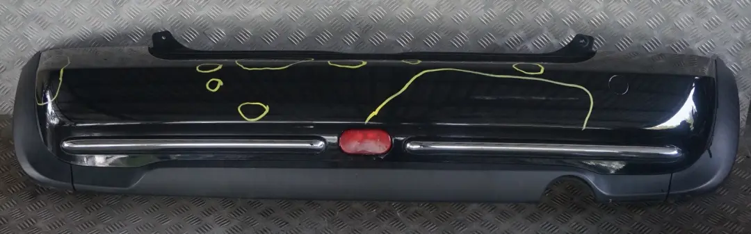 BMW MINI Cooper R50 1 Rear Bumper Panel Schwarz 2 Black - 668 - SKU 0393501-SCH1 - Part number 0393501