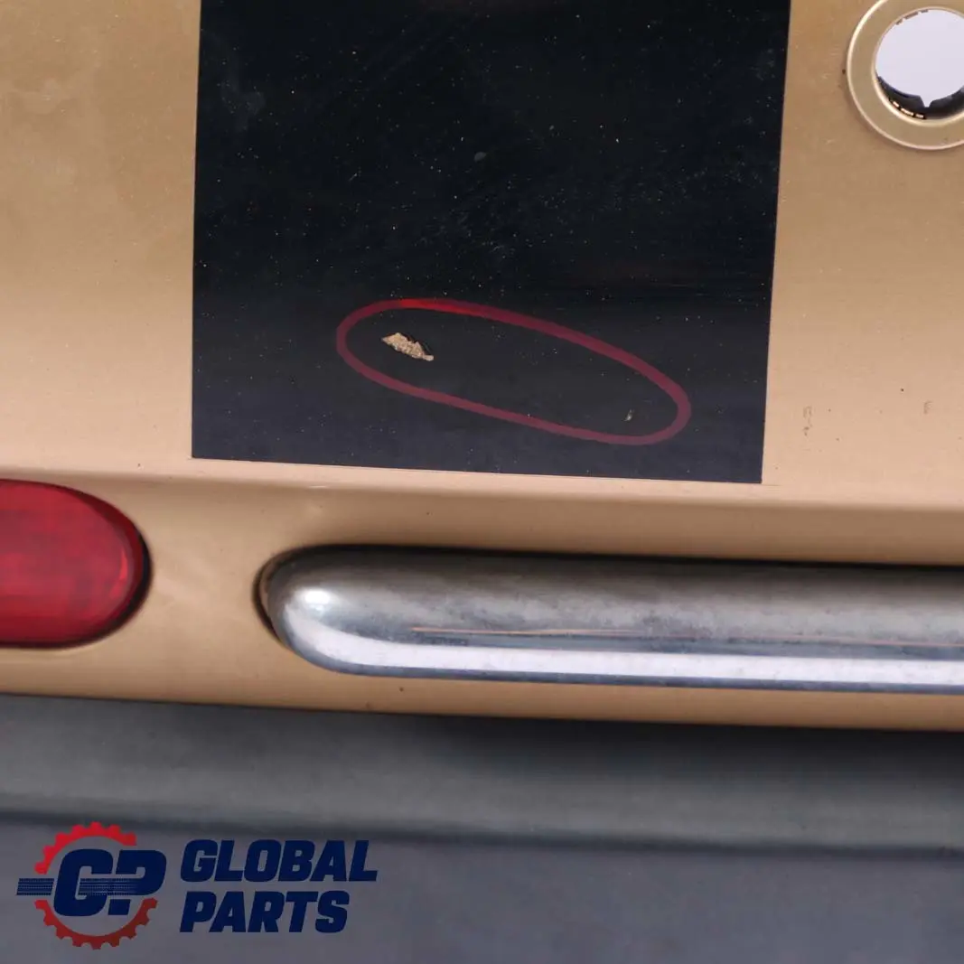 Bumper Trim Panel PDC Solid Gold Metallic - 859 to Mini Cooper One R50 Rear with Part number 0393504 Mini Cooper One R50 Rear Bumper Trim Panel PDC Solid Gold Metallic - 859 - SKU 0393504-SDB - Part number 0393504