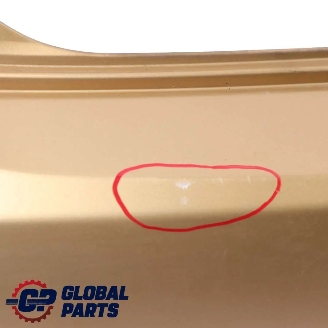 Bumper Trim Panel PDC Solid Gold Metallic - 859 to Mini Cooper One R50 Rear with Part number 0393504 Mini Cooper One R50 Rear Bumper Trim Panel PDC Solid Gold Metallic - 859 - SKU 0393504-SDB - Part number 0393504