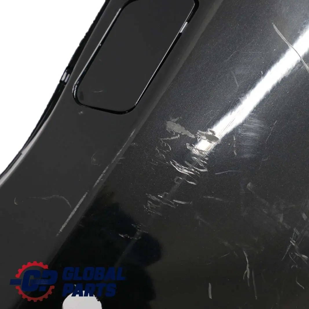 BMW 5 E60 E61 M5 Front Bumper Trim Panel Black Sapphire Metallic - 475 - SKU 0394346-BS - Part number 0394346