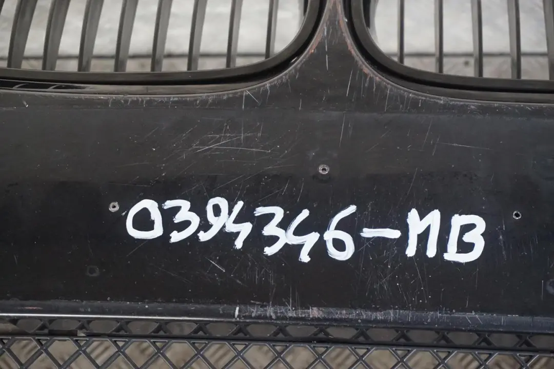 BMW 5 E60 E61 M Sport Front Bumper Trim Panel Monacoblau Blue Metallic - A35 - SKU 0394346-MB - Part number 0394346