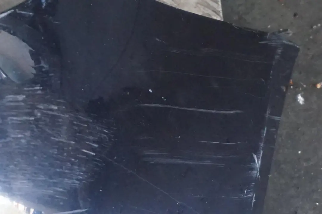 BMW 5 E60 E61 M Sport Front Bumper Trim Panel Monacoblau Blue Metallic - A35 - SKU 0394346-MB - Part number 0394346