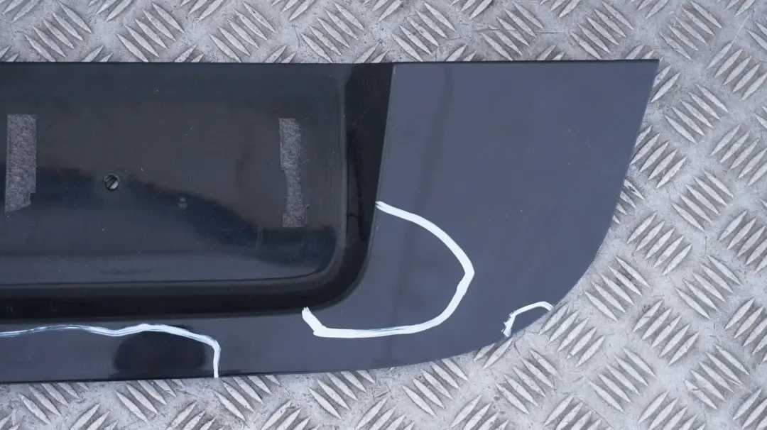 Boot Trunk Lid Tailgate Finisher Trim Cover Black Sapphire to BMW 5 Series E60 M5 with Part number 0395188 BMW 5 Series E60 M5 Boot Trunk Lid Tailgate Finisher Trim Cover Black Sapphire - SKU 0395188 - Part number 0395188